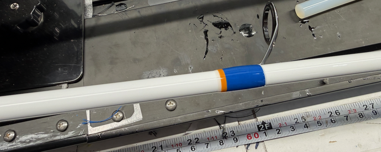 2026 Jimmy Fund Rod being built